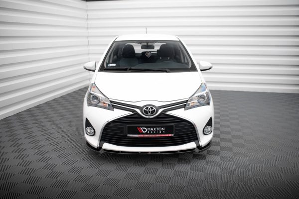 Toyota Yaris Mk3 (facelift) - Lâmina frontal | TO-YA-3-FD1G | Produto Maxton Design distribuído por Unicartuning.