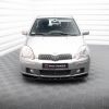 Toyota Yaris T-Sport Mk1 (facelift) - Lâmina frontal | TO-YA-1F-TS-FD1G | Produto Maxton Design distribuído por Unicartuning.