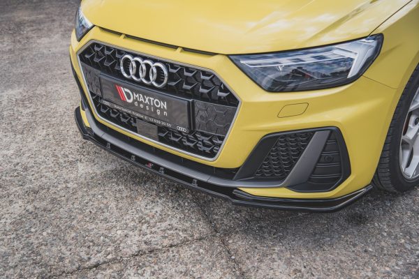 Audi A1 S-Line Gb - Lâmina frontal V.1 | AU-A1-GB-SLINE-FD1G | Produto Maxton Design distribuído por Unicartuning.
