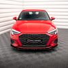 Audi A3 8Y - Lâmina frontal V.1 | AU-A3-8Y-FD1G | Produto Maxton Design distribuído por Unicartuning. Audi A3 8Y - Lâmina frontal V.1 | AU-A3-8Y-FD1G | Produto Maxton Design distribuído por Unicartuning.