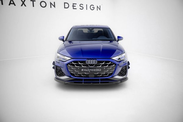 Audi A3 S-Line Sedan / S3 Sedan 8Y (facelift) - Lâmina frontal V.1 | AU-S3-8YF-S-FD1G | Produto Maxton Design distribuído por Unicartuning. Audi A3 S-Line Sedan / S3 Sedan 8Y (facelift) - Lâmina frontal V.1 | AU-S3-8YF-S-FD1G | Produto Maxton Design distribuído por Unicartuning.
