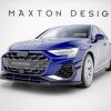 Audi A3 S-Line Sedan / S3 Sedan 8Y (facelift) - Lâmina frontal V.1 | AU-S3-8YF-S-FD1G | Produto Maxton Design distribuído por Unicartuning. Audi A3 S-Line Sedan / S3 Sedan 8Y (facelift) - Lâmina frontal V.1 | AU-S3-8YF-S-FD1G | Produto Maxton Design distribuído por Unicartuning.