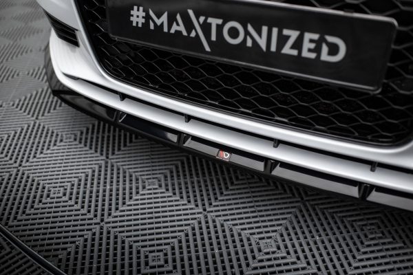 Audi A3 Sedan 8V - Lâmina frontal V.1 | AU-A3-3-S-FD1G | Produto Maxton Design distribuído por Unicartuning. Audi A3 Sedan 8V - Lâmina frontal V.1 | AU-A3-3-S-FD1G | Produto Maxton Design distribuído por Unicartuning.