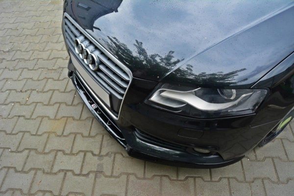 Audi A4 B8 - Lâmina frontal V.1 | AU-A4-B8-FD1G | Produto Maxton Design distribuído por Unicartuning.