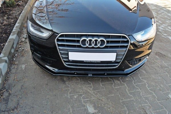 Audi A4 B8 Fl - Lâmina frontal V.1 | AU-A4-B8F-FD1G | Produto Maxton Design distribuído por Unicartuning. Audi A4 B8 Fl - Lâmina frontal V.1 | AU-A4-B8F-FD1G | Produto Maxton Design distribuído por Unicartuning.