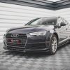 Audi A4 B9 - Lâmina frontal V.1 | AU-A4-B9-FD1G | Produto Maxton Design distribuído por Unicartuning.