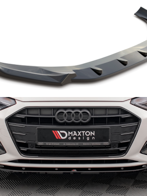 Audi A4 B9 (facelift) - Lâmina frontal V.1 | AU-A4-B9F-FD1G | Produto Maxton Design distribuído por Unicartuning. Audi A4 B9 (facelift) - Lâmina frontal V.1 | AU-A4-B9F-FD1G | Produto Maxton Design distribuído por Unicartuning.