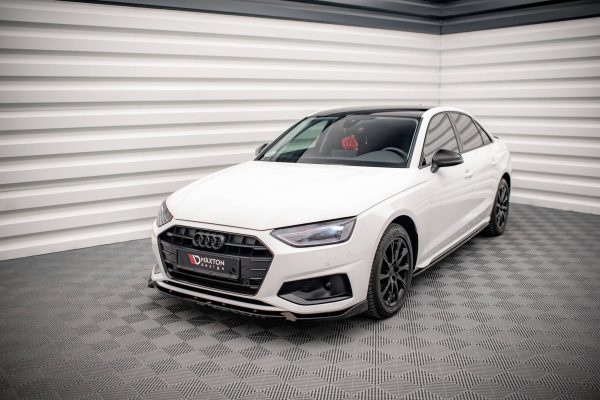 Audi A4 B9 (facelift) - Lâmina frontal V.1 | AU-A4-B9F-FD1G | Produto Maxton Design distribuído por Unicartuning. Audi A4 B9 (facelift) - Lâmina frontal V.1 | AU-A4-B9F-FD1G | Produto Maxton Design distribuído por Unicartuning.