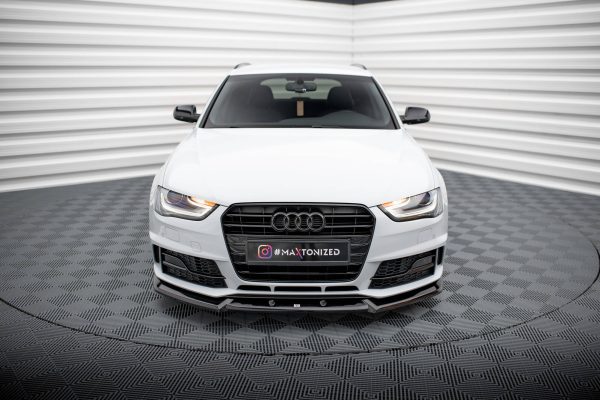 Audi A4 Competition B8 (facelift) - Lâmina frontal V.1 | AU-A4-B8F-COMP-FD1G | Produto Maxton Design distribuído por Unicartuning. Audi A4 Competition B8 (facelift) - Lâmina frontal V.1 | AU-A4-B8F-COMP-FD1G | Produto Maxton Design distribuído por Unicartuning.
