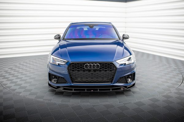 Audi A4 Competition B9 - Lâmina frontal V.1 | AU-A4-B9-COMP-FD1G | Produto Maxton Design distribuído por Unicartuning. Audi A4 Competition B9 - Lâmina frontal V.1 | AU-A4-B9-COMP-FD1G | Produto Maxton Design distribuído por Unicartuning.