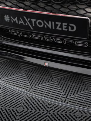 Audi A4 S-Line / S4 B8 (facelift) - Lâmina frontal V.1 | AU-S4-B8F-FD1G | Produto Maxton Design distribuído por Unicartuning.