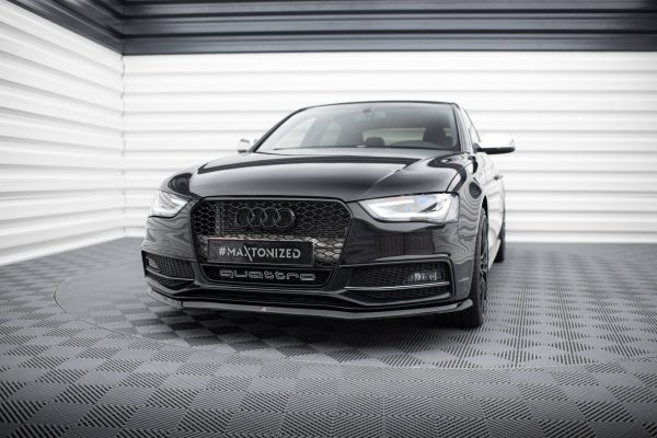 Audi A4 S-Line / S4 B8 (facelift) - Lâmina frontal V.1 | AU-S4-B8F-FD1G | Produto Maxton Design distribuído por Unicartuning. Audi A4 S-Line / S4 B8 (facelift) - Lâmina frontal V.1 | AU-S4-B8F-FD1G | Produto Maxton Design distribuído por Unicartuning.