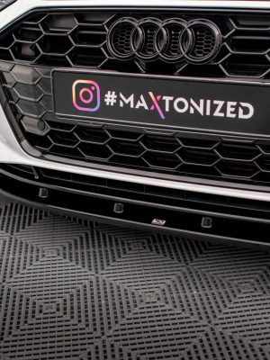 Audi A4 S-Line / S4 B9 (facelift) - Lâmina frontal V.1 | AU-A4-B9F-SLINE-FD1G | Produto Maxton Design distribuído por Unicartuning. Audi A4 S-Line / S4 B9 (facelift) - Lâmina frontal V.1 | AU-A4-B9F-SLINE-FD1G | Produto Maxton Design distribuído por Unicartuning.
