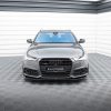 Audi A6 / A6 C7 S-Line/ S6 C7 (facelift) - Lâmina frontal V.1 | AU-A6-C7F-SLINE-FD1G | Produto Maxton Design distribuído por Unicartuning.