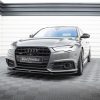 Audi A6 / A6 C7 S-Line/ S6 C7 (facelift) - Lâmina frontal V.1 | AU-A6-C7F-SLINE-FD1G | Produto Maxton Design distribuído por Unicartuning.