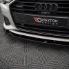 Audi A6 C8 - Lâmina frontal V.1 | AU-A6-C8-FD1G | Produto Maxton Design distribuído por Unicartuning.