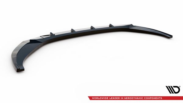 Audi A6 C8 - Lâmina frontal V.1 | AU-A6-C8-FD1G | Produto Maxton Design distribuído por Unicartuning.