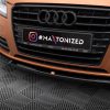 Audi A7 C7 - Lâmina frontal V.1 | AU-A7-C7-FD1G | Produto Maxton Design distribuído por Unicartuning.