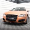 Audi A7 C7 - Lâmina frontal V.1 | AU-A7-C7-FD1G | Produto Maxton Design distribuído por Unicartuning.