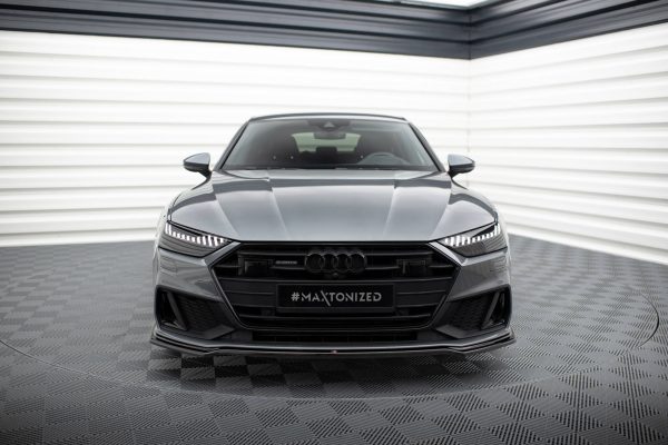 Audi A7 S-Line C8 / S7 C8 / C8 (facelift) / S7 (facelift) - Lâmina frontal V.1 | AU-A7-C8-SLINE-FD1G | Produto Maxton Design distribuído por Unicartuning. Audi A7 S-Line C8 / S7 C8 / C8 (facelift) / S7 (facelift) - Lâmina frontal V.1 | AU-A7-C8-SLINE-FD1G | Produto Maxton Design distribuído por Unicartuning.