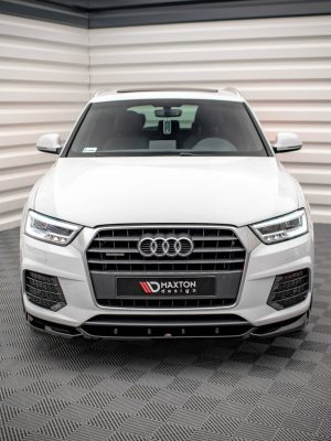 Audi Q3 Sport 8u (facelift) - Lâmina frontal V.1 | AU-Q3-1F-SLINE-FD1G | Produto Maxton Design distribuído por Unicartuning. Audi Q3 Sport 8u (facelift) - Lâmina frontal V.1 | AU-Q3-1F-SLINE-FD1G | Produto Maxton Design distribuído por Unicartuning.