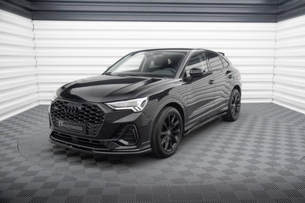 Audi Q3 Sportback F3 - Lâmina frontal V.1 | AU-Q3-2-SB-FD1G | Produto Maxton Design distribuído por Unicartuning. Audi Q3 Sportback F3 - Lâmina frontal V.1 | AU-Q3-2-SB-FD1G | Produto Maxton Design distribuído por Unicartuning.