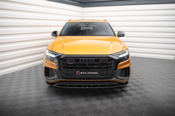 Audi Q8 S-Line / SQ8 Mk1 - Lâmina frontal V.1 | AU-Q8-1-SLINE-FD1G+FD1RG | Produto Maxton Design distribuído por Unicartuning. Audi Q8 S-Line / SQ8 Mk1 - Lâmina frontal V.1 | AU-Q8-1-SLINE-FD1G+FD1RG | Produto Maxton Design distribuído por Unicartuning.