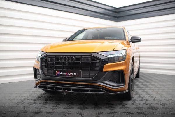 Audi Q8 S-Line / SQ8 Mk1 - Lâmina frontal V.1 | AU-Q8-1-SLINE-FD1G+FD1RG | Produto Maxton Design distribuído por Unicartuning. Audi Q8 S-Line / SQ8 Mk1 - Lâmina frontal V.1 | AU-Q8-1-SLINE-FD1G+FD1RG | Produto Maxton Design distribuído por Unicartuning.