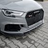 Audi RS3 8V Fl Sedan - Lâmina frontal V.1 | AU-RS3-8VF-S-FD1G | Produto Maxton Design distribuído por Unicartuning. Audi RS3 8V Fl Sedan - Lâmina frontal V.1 | AU-RS3-8VF-S-FD1G | Produto Maxton Design distribuído por Unicartuning.