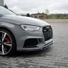 Audi RS3 8V Fl Sedan - Lâmina frontal V.1 | AU-RS3-8VF-S-FD1G | Produto Maxton Design distribuído por Unicartuning. Audi RS3 8V Fl Sedan - Lâmina frontal V.1 | AU-RS3-8VF-S-FD1G | Produto Maxton Design distribuído por Unicartuning.