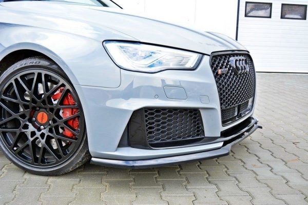 Audi RS3 8V Sportback - Lâmina frontal V.1 | AU-RS3-8V-FD1G | Produto Maxton Design distribuído por Unicartuning. Audi RS3 8V Sportback - Lâmina frontal V.1 | AU-RS3-8V-FD1G | Produto Maxton Design distribuído por Unicartuning.
