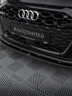 Audi RS3 Sportback 8Y - Lâmina frontal V.1 | AU-RS3-8Y-S-FD1G | Produto Maxton Design distribuído por Unicartuning. Audi RS3 Sportback 8Y - Lâmina frontal V.1 | AU-RS3-8Y-S-FD1G | Produto Maxton Design distribuído por Unicartuning.
