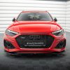 Audi RS4 B9 (facelift) - Lâmina frontal V.1 | AU-RS4-B9F-FD1G | Produto Maxton Design distribuído por Unicartuning. Audi RS4 B9 (facelift) - Lâmina frontal V.1 | AU-RS4-B9F-FD1G | Produto Maxton Design distribuído por Unicartuning.