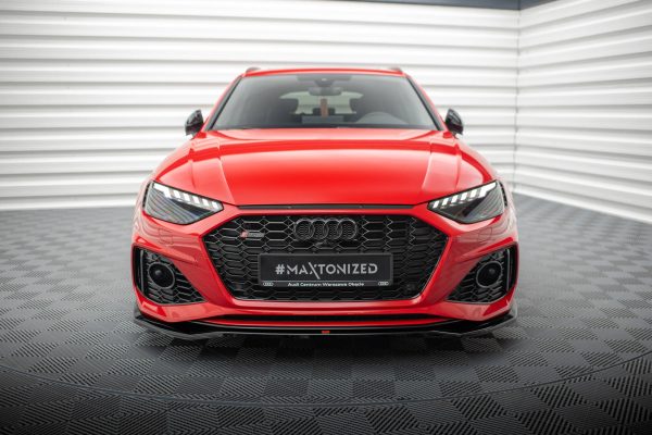 Audi RS4 B9 (facelift) - Lâmina frontal V.1 | AU-RS4-B9F-FD1G | Produto Maxton Design distribuído por Unicartuning. Audi RS4 B9 (facelift) - Lâmina frontal V.1 | AU-RS4-B9F-FD1G | Produto Maxton Design distribuído por Unicartuning.