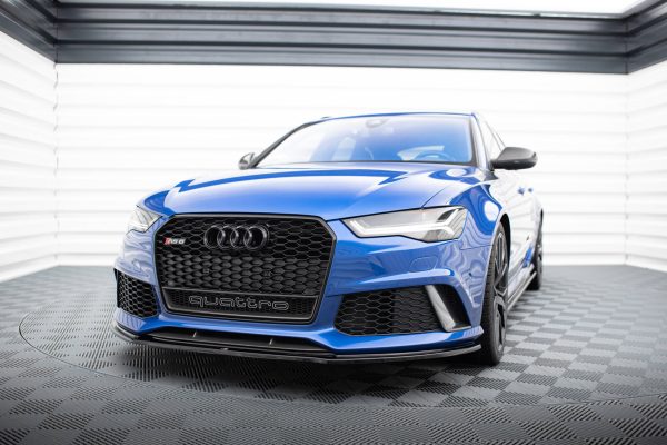 Audi RS6 C7 / C7 (facelift) - Lâmina frontal V.1 | AU-RS6-C7-FD1G | Produto Maxton Design distribuído por Unicartuning. Audi RS6 C7 / C7 (facelift) - Lâmina frontal V.1 | AU-RS6-C7-FD1G | Produto Maxton Design distribuído por Unicartuning.