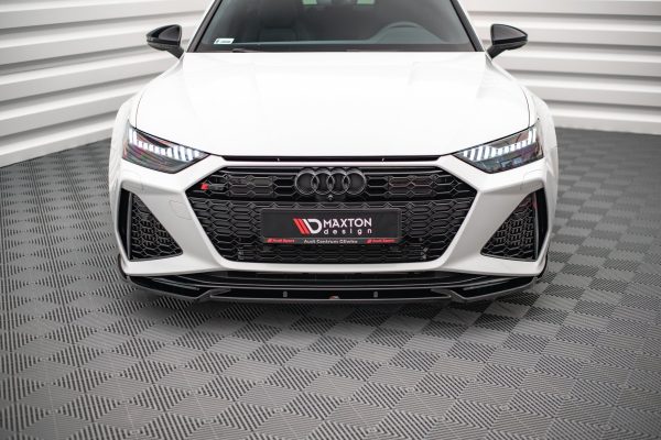 Audi RS7 C8 - Lâmina frontal V.1 | AU-RS6-C8-FD1G | Produto Maxton Design distribuído por Unicartuning.
