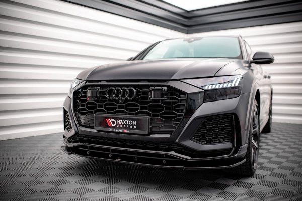 Audi RS Q8 Mk1 - Lâmina frontal V.1 | AU-RSQ8-1-FD1G | Produto Maxton Design distribuído por Unicartuning. Audi RS Q8 Mk1 - Lâmina frontal V.1 | AU-RSQ8-1-FD1G | Produto Maxton Design distribuído por Unicartuning.