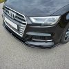 Audi S3 / A3 S-Line Hatchback / Sportback 8V (facelift) - Lâmina frontal V.1 | AU-S3-3F-FD1G | Produto Maxton Design distribuído por Unicartuning. Audi S3 / A3 S-Line Hatchback / Sportback 8V (facelift) - Lâmina frontal V.1 | AU-S3-3F-FD1G | Produto Maxton Design distribuído por Unicartuning.