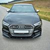 Audi S3 / A3 S-Line Hatchback / Sportback 8V (facelift) - Lâmina frontal V.1 | AU-S3-3F-FD1G | Produto Maxton Design distribuído por Unicartuning. Audi S3 / A3 S-Line Hatchback / Sportback 8V (facelift) - Lâmina frontal V.1 | AU-S3-3F-FD1G | Produto Maxton Design distribuído por Unicartuning.