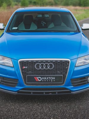 Audi S4 / A4 S-Line B8 - Lâmina frontal V.1 | AU-S4-B8-FD1G | Produto Maxton Design distribuído por Unicartuning.