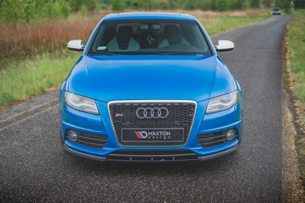 Audi S4 / A4 S-Line B8 - Lâmina frontal V.1 | AU-S4-B8-FD1G | Produto Maxton Design distribuído por Unicartuning.