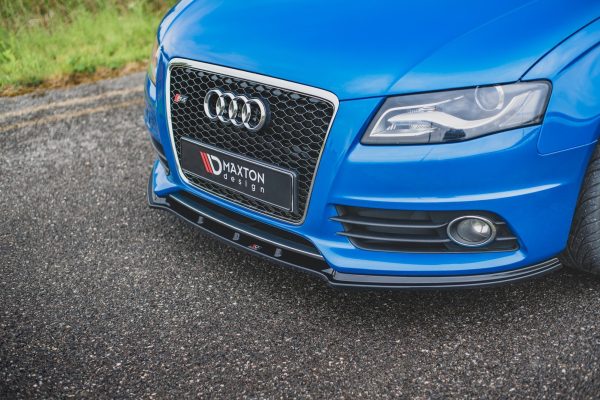 Audi S4 / A4 S-Line B8 - Lâmina frontal V.1 | AU-S4-B8-FD1G | Produto Maxton Design distribuído por Unicartuning.