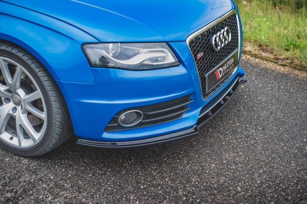 Audi S4 / A4 S-Line B8 - Lâmina frontal V.1 | AU-S4-B8-FD1G | Produto Maxton Design distribuído por Unicartuning.