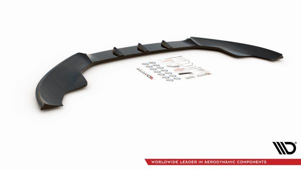 Audi S4 / A4 S-Line B8 - Lâmina frontal V.1 | AU-S4-B8-FD1G | Produto Maxton Design distribuído por Unicartuning.