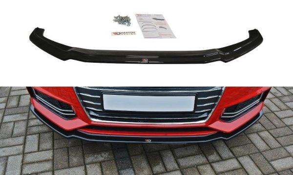 Audi S4 / A4 S-Line B9 - Lâmina frontal V.1 | AU-A4-B9-SLINE-FD1G | Produto Maxton Design distribuído por Unicartuning. Audi S4 / A4 S-Line B9 - Lâmina frontal V.1 | AU-A4-B9-SLINE-FD1G | Produto Maxton Design distribuído por Unicartuning.
