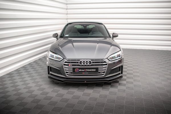 Audi S5 / A5 S-Line F5 Coupé / Sportback - Lâmina frontal V.1 | AU-A5-2-SLINE-FD1G | Produto Maxton Design distribuído por Unicartuning. Audi S5 / A5 S-Line F5 Coupé / Sportback - Lâmina frontal V.1 | AU-A5-2-SLINE-FD1G | Produto Maxton Design distribuído por Unicartuning.