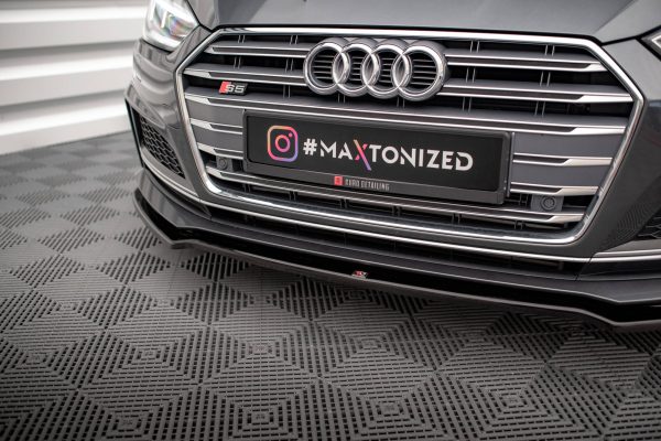 Audi S5 / A5 S-Line F5 Coupé / Sportback - Lâmina frontal V.1 | AU-A5-2-SLINE-FD1G | Produto Maxton Design distribuído por Unicartuning. Audi S5 / A5 S-Line F5 Coupé / Sportback - Lâmina frontal V.1 | AU-A5-2-SLINE-FD1G | Produto Maxton Design distribuído por Unicartuning.