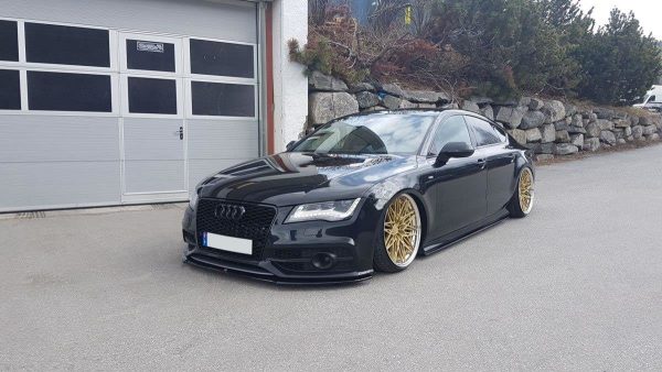 Audi S7 / A7 S-Line C7 - Lâmina frontal V.1 | AU-A7-1-SLINE-FD1G | Produto Maxton Design distribuído por Unicartuning.