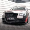 Audi S8 D4 - Lâmina frontal V.1 | AU-A8-D4-SLINE-FD1G | Produto Maxton Design distribuído por Unicartuning.
