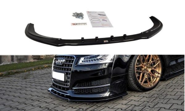 Audi S8 D4 Fl - Lâmina frontal V.1 | AU-S8-D4-FD1G | Produto Maxton Design distribuído por Unicartuning. Audi S8 D4 Fl - Lâmina frontal V.1 | AU-S8-D4-FD1G | Produto Maxton Design distribuído por Unicartuning.